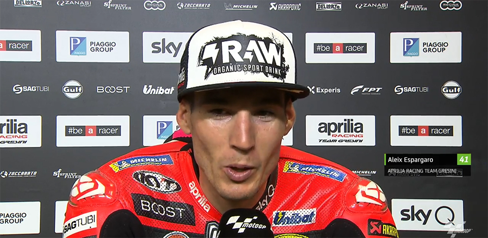 MotoGP, 2020, Portimão, TL2: Aleix Espargaró adora o circuito