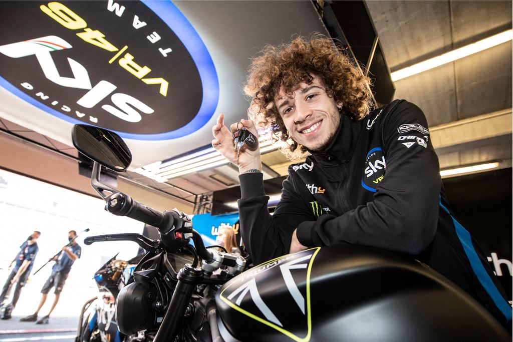 Bezzecchi foi o vencedor do Triumph Triple Trophy 2020