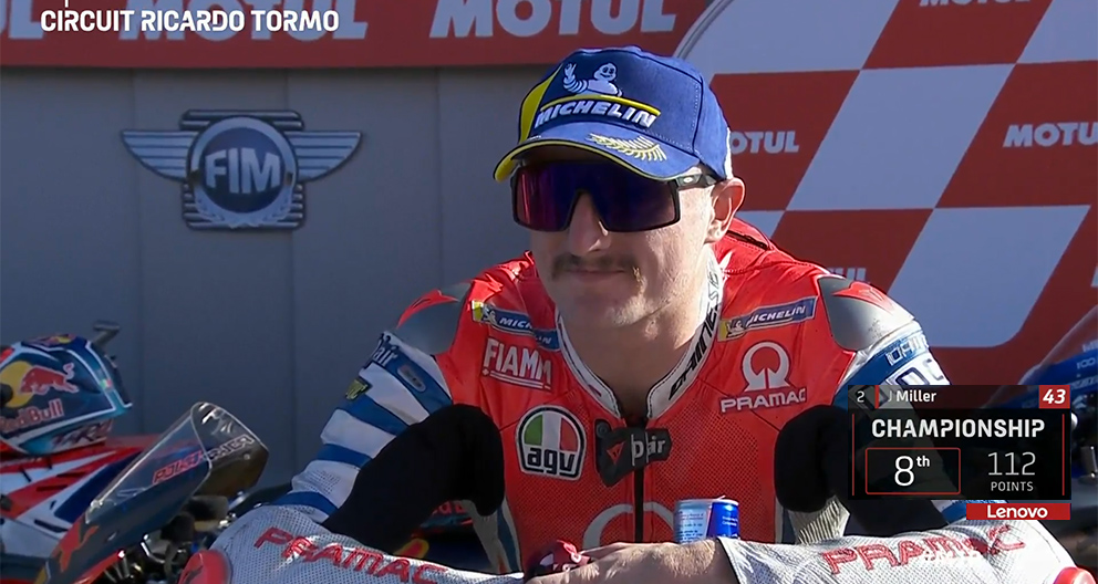 MotoGP, 2020, Valência: Pol Espargaró, KTM Red Bull, 3º a 3,006s: