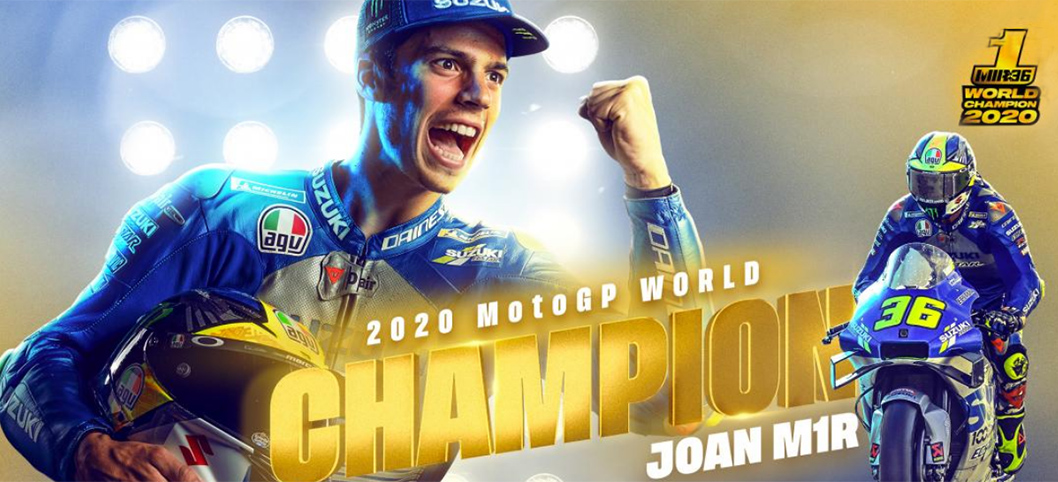 MotoGP, 2020, Valência: Mir, de rookie a Campeão Mundial
