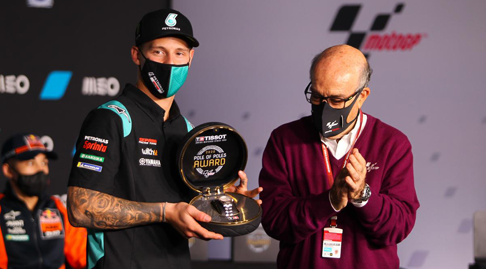 MotoGP, 2020: Vencedores com mais Poles premiados em Portimão