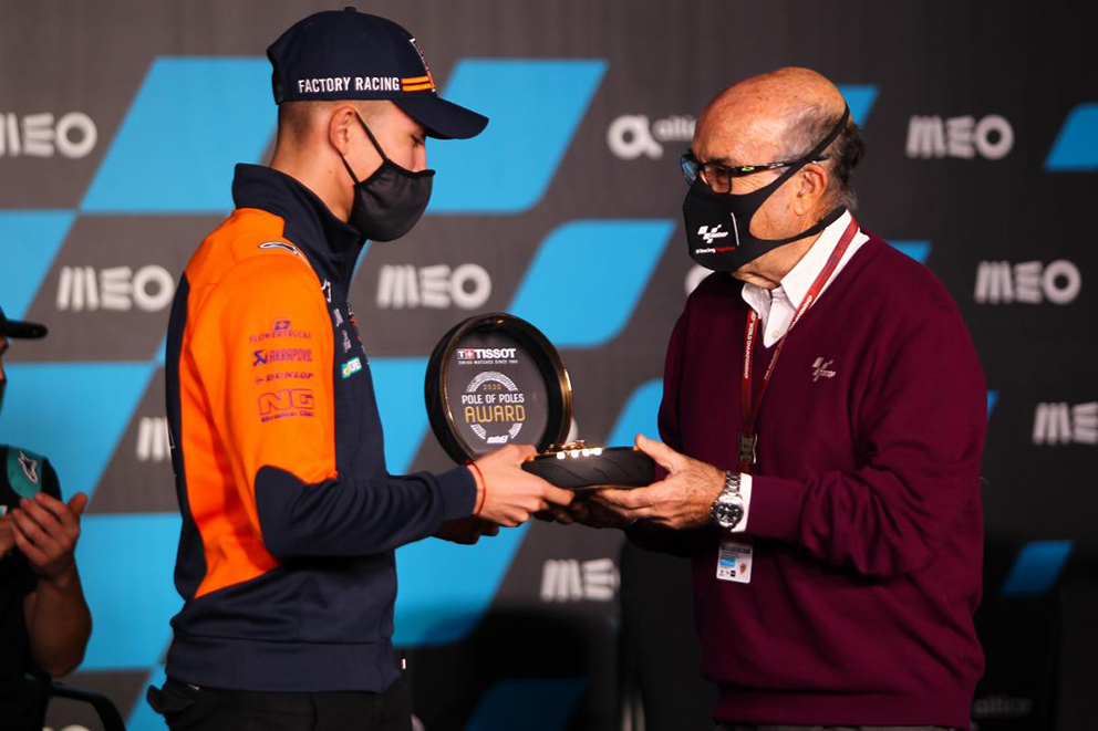 MotoGP, 2020: Vencedores com mais Poles premiados em Portimão