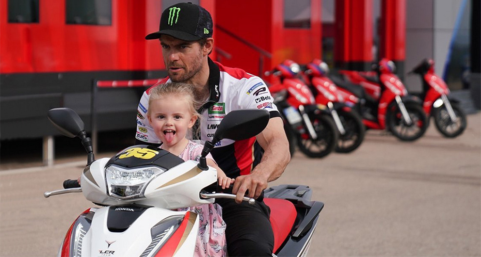 MotoGP, 2021: Crutchlow e filha prontos para a nova fase
