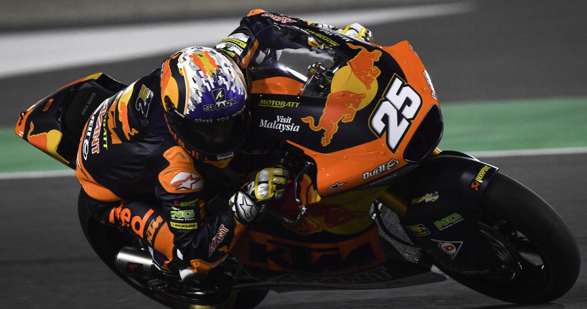 Moto2, 2021, Qatar: Lowes vence com autoridade