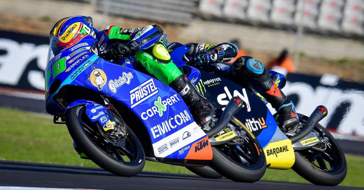 Moto3, 2021, Qatar: Balthus excluído por queda