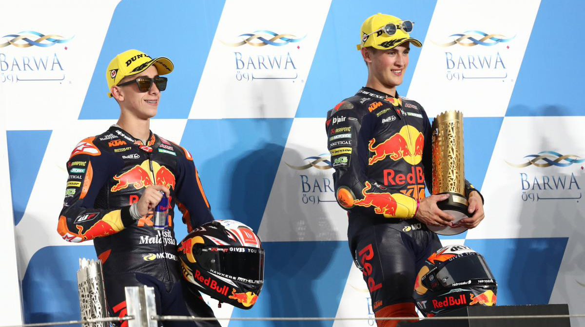 Moto3, 2021, Qatar: Experiência e juventude brilham para Aki Ajo em Losail