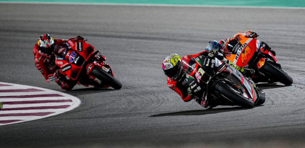 MotoGP, 2021, Doha: Aprilia o mais próximo de sempre