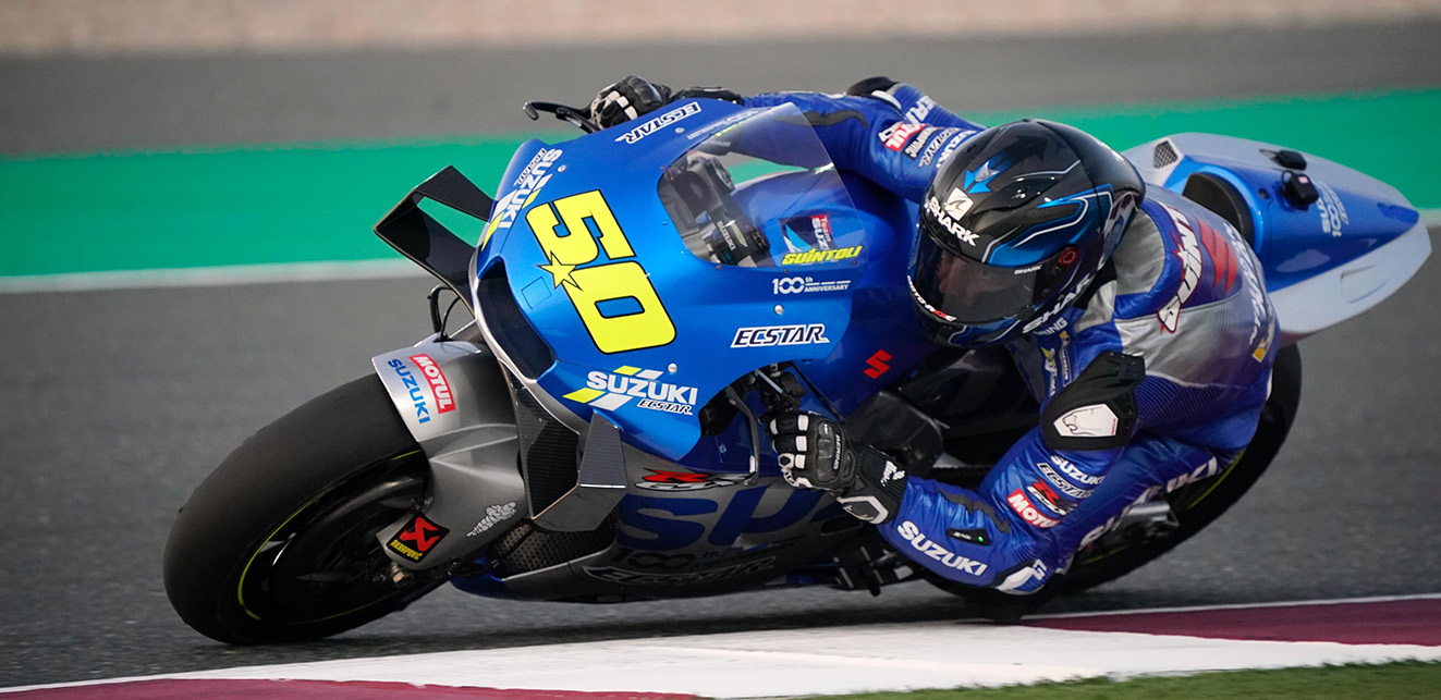 MotoGP, Testes 2021: Sensibilidade de Guintoli na Suzuki elogiada