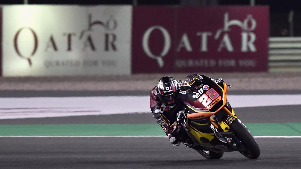 Moto2, Qatar, 2021: Bezzecchi bate Lowes e termina no topo do TL2