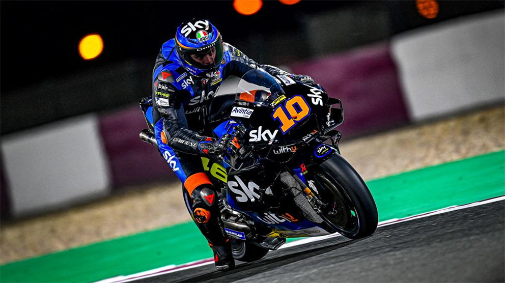 MotoGP, 2021, Teste Qatar: Suzuki mudou o foco no Dia 2