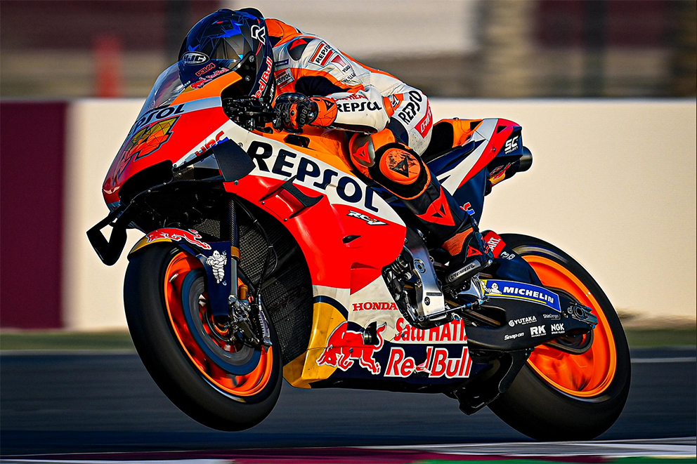 MotoGP, 2021, Teste Qatar: Espargaró imbatível, Oliveira acaba Dia 1 em 5º