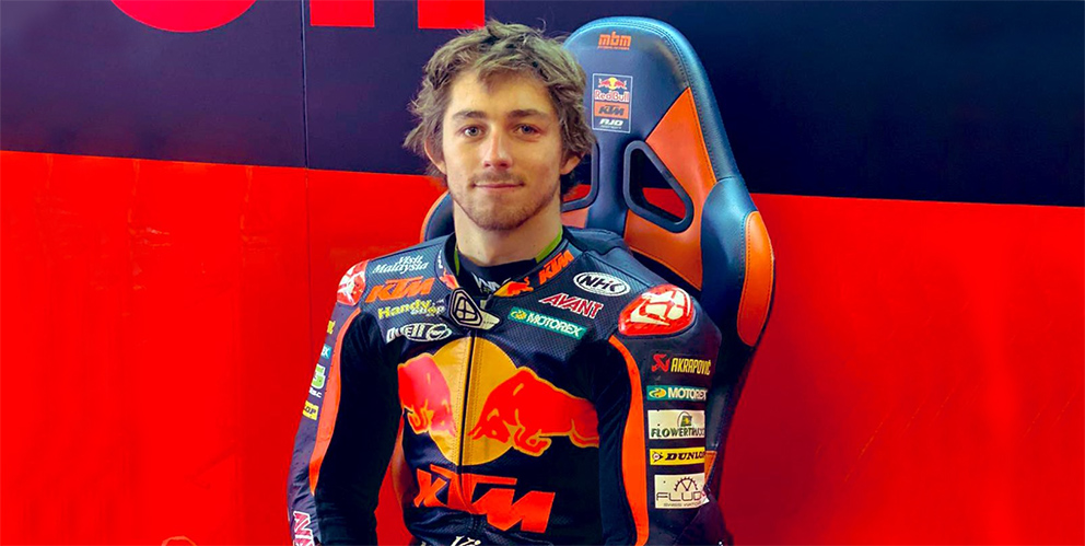 Moto2, 2021: Remy Gardner apresenta-se com novas cores Red Bull
