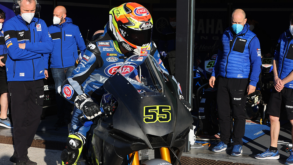 SBK, Teste Misano 2021: Segundo dia com andamento próximo