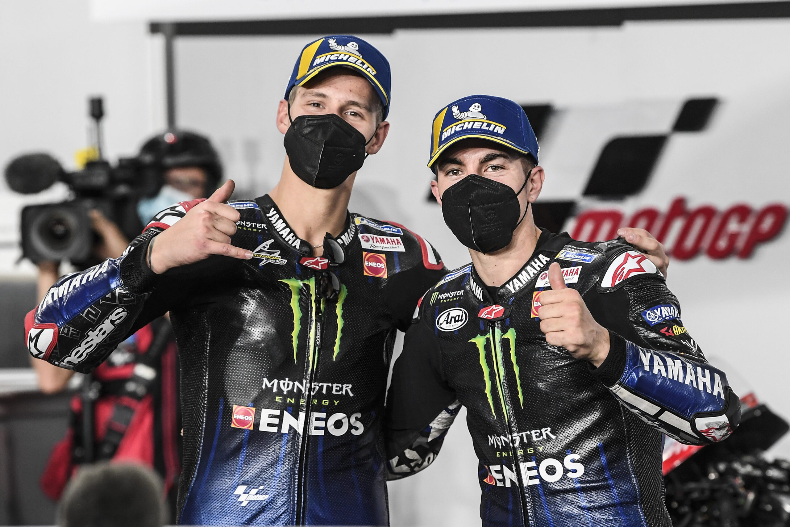 MotoGP, 2021, Dixit: Dupla da Yamaha na primeira linha