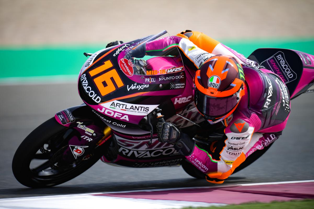 Moto3, 2021, Doha – Q1: Migno sem surpresa
