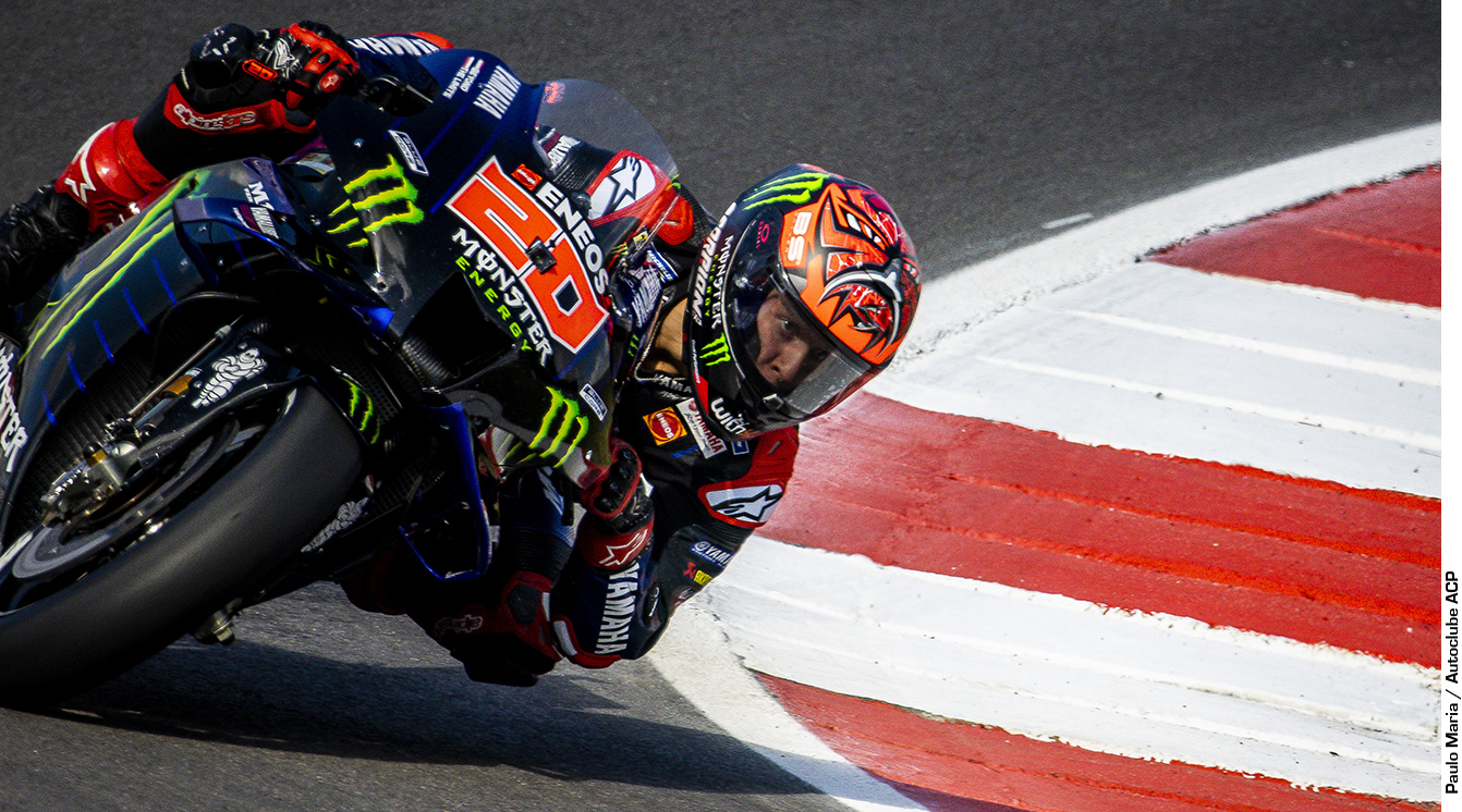 MotoGP, 2021, Portimão: Oliveira 2º na FP4 liderada por Quartararo