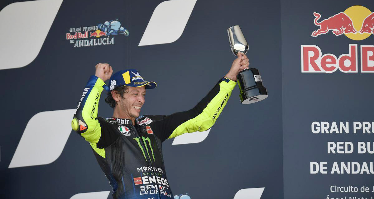 MotoGP, 2021, Jerez: Rossi ainda atrás do pódio #200