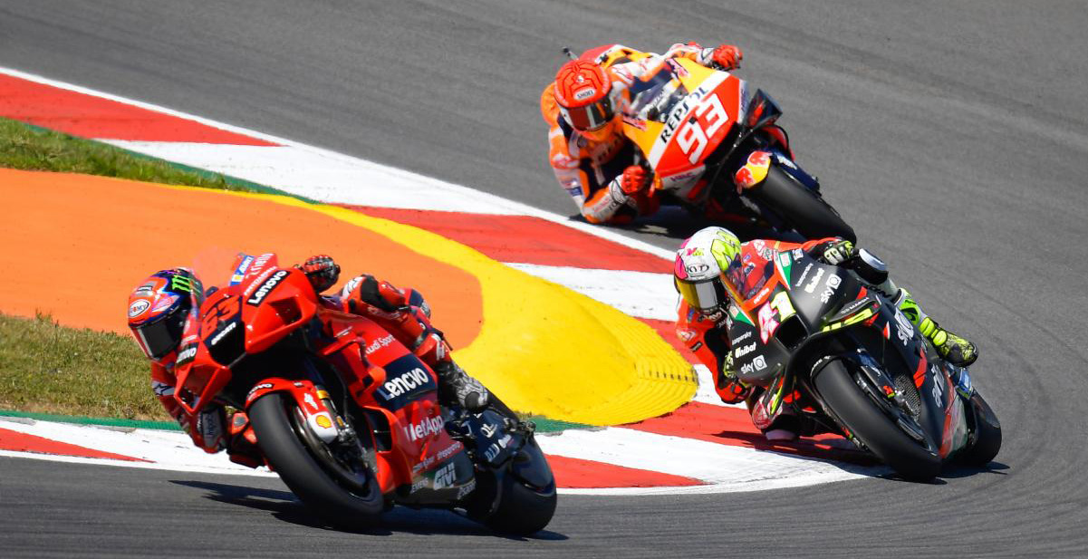 MotoGP, 2021, Jerez: Bagnaia lidera enquanto Oliveira acaba 7º