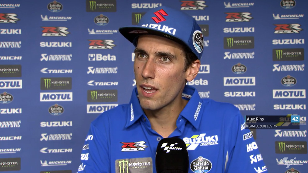 MotoGP, 2021, Doha: Alex Rins e os treinos livres