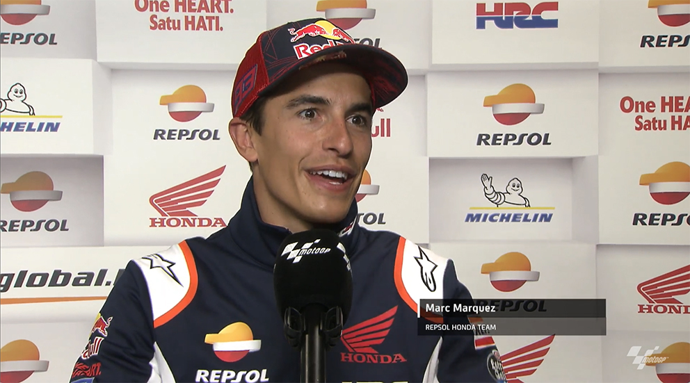 MotoGP, 2021, Portimão: Márquez, o centro das atenções