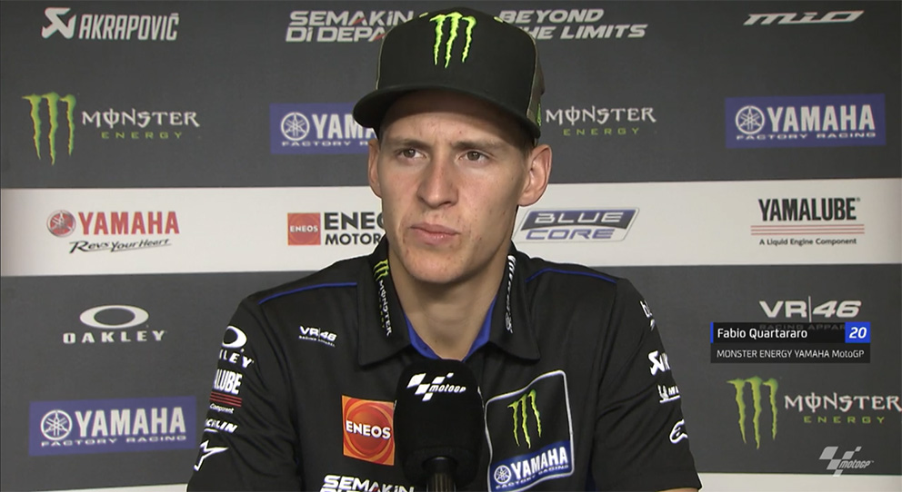 MotoGP, 2021, Doha: Quartararo e os treinos livres