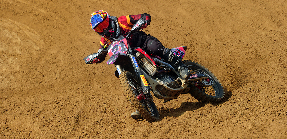 SBK 2021: Rinaldi treina motocross