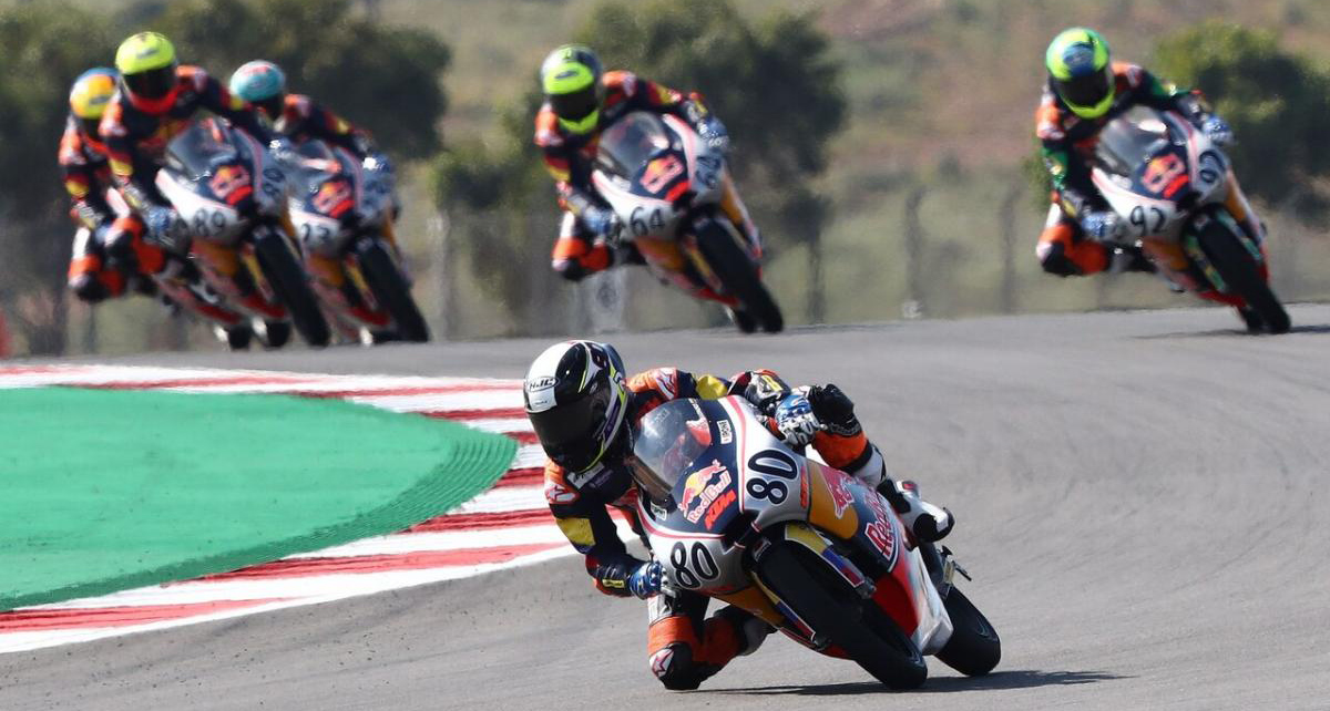 MotoGP, 2021, Portimão: David Alonso arrasa na abertura da Rookies