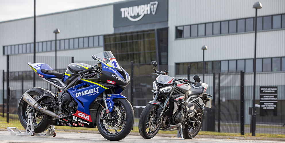 BSB, 2021: Triumph revela a Dynavolt Street Triple para as Supersport