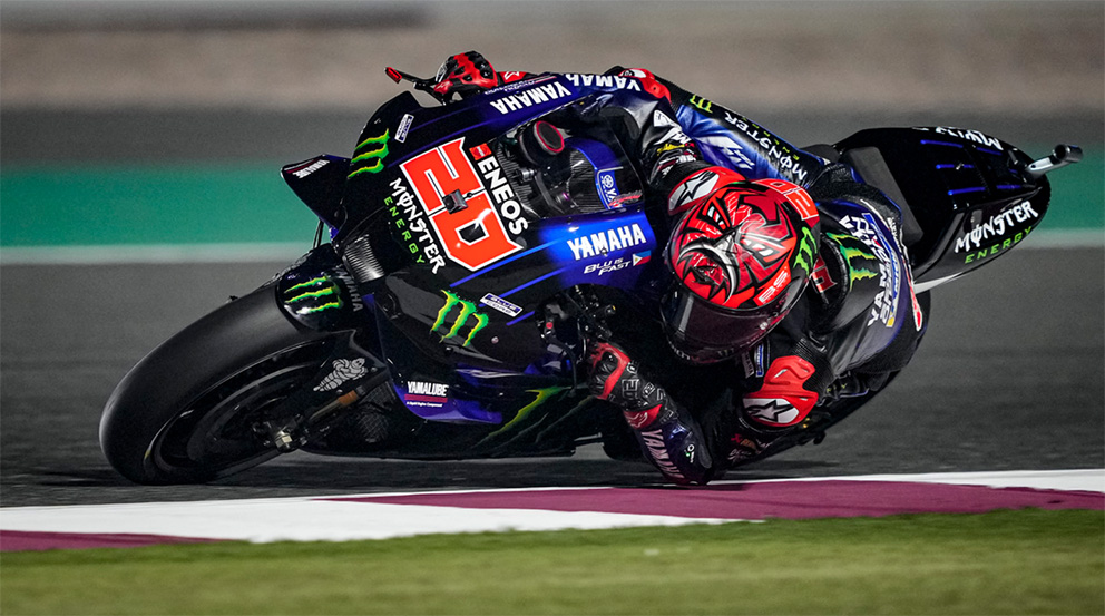 MotoGP, 2021, Doha: Quartararo e os treinos livres