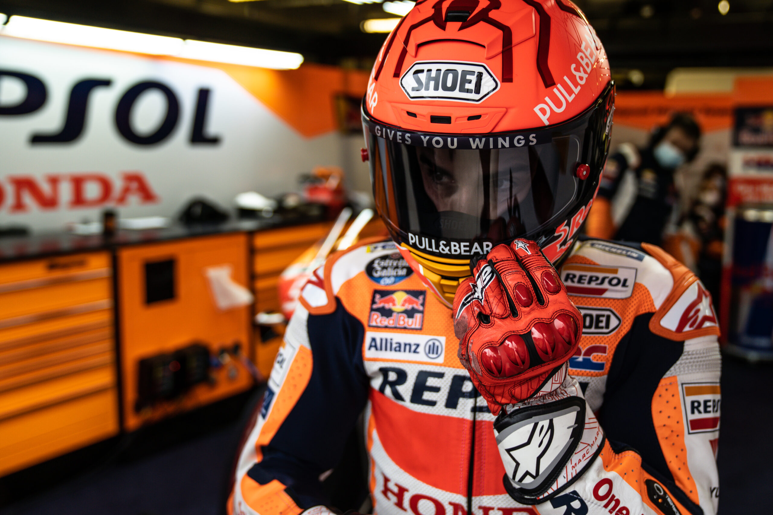 MotoGP, 2021, Le Mans – Marquez: “Foi um pouco vergonhoso na qualificação”