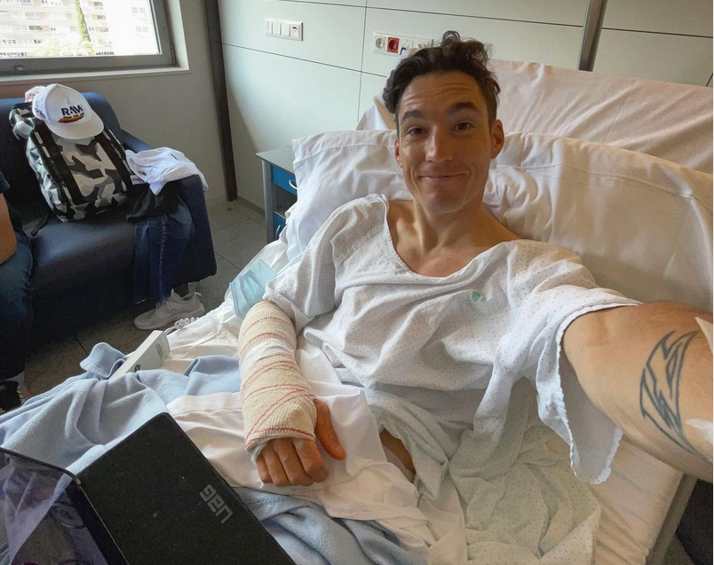 MotoGP, 2021, Le Mans: Aleix Espargaró, operado, já sorri