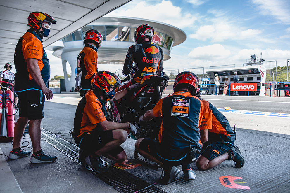 MotoGP, 2021, Le Mans: A grelha à lupa, Brad Binder