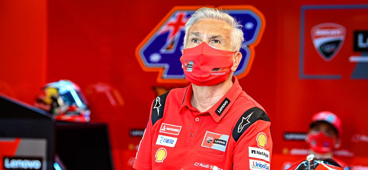 MotoGP, 2021, Mugello: Agora é Tardozzi que fala de 8 Ducati na grelha em 2022