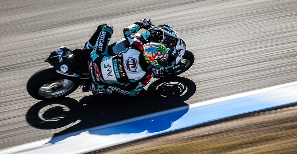 SBK, 2021, Estoril: Rea vence Corrida 2, Redding cai