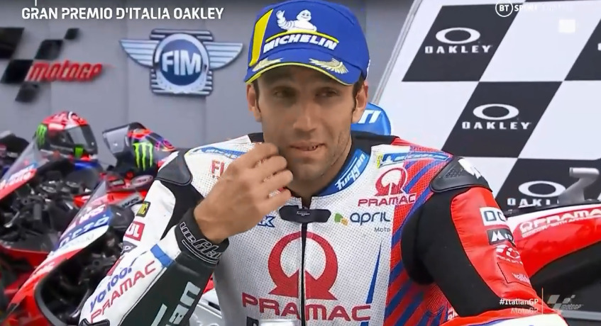 MotoGP, 2021, Mugello – dixit Zarco (3º): Aproveitei a ‘boleia’ do Miller