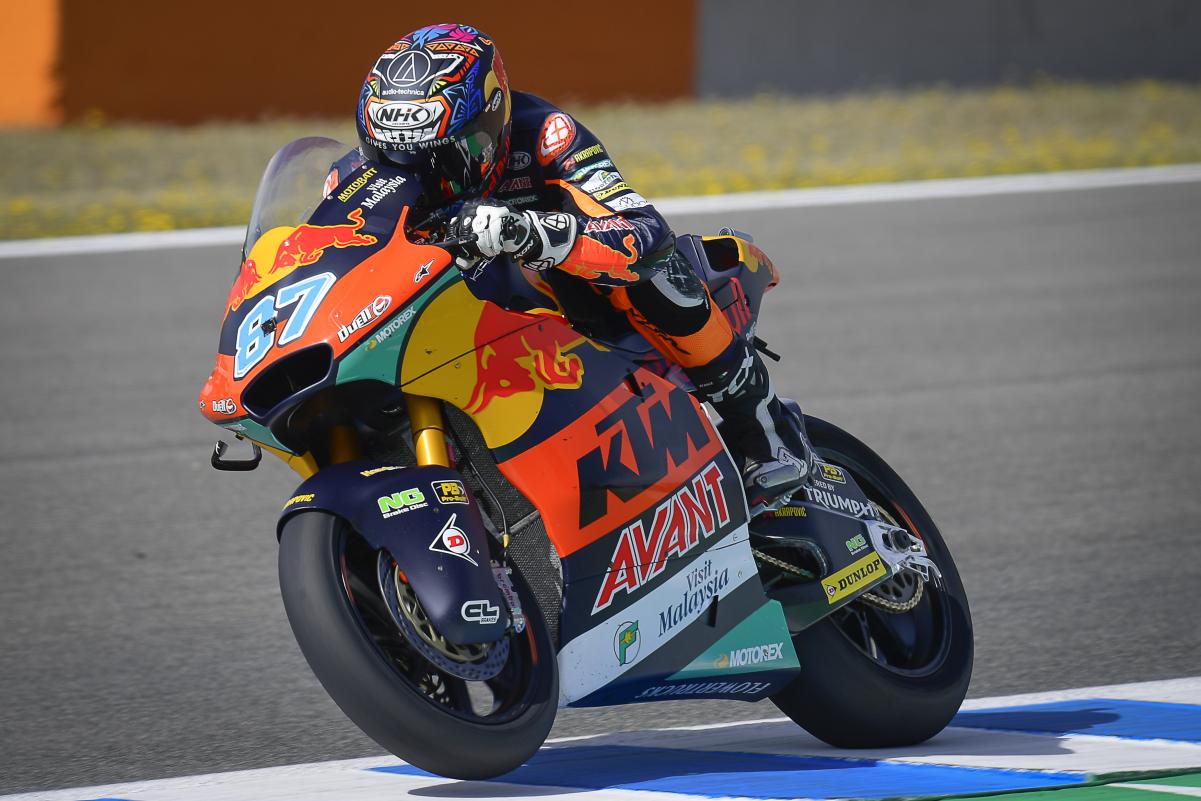 Moto2, 2021, Jerez – Q2: Pole do líder do mundial Gardner
