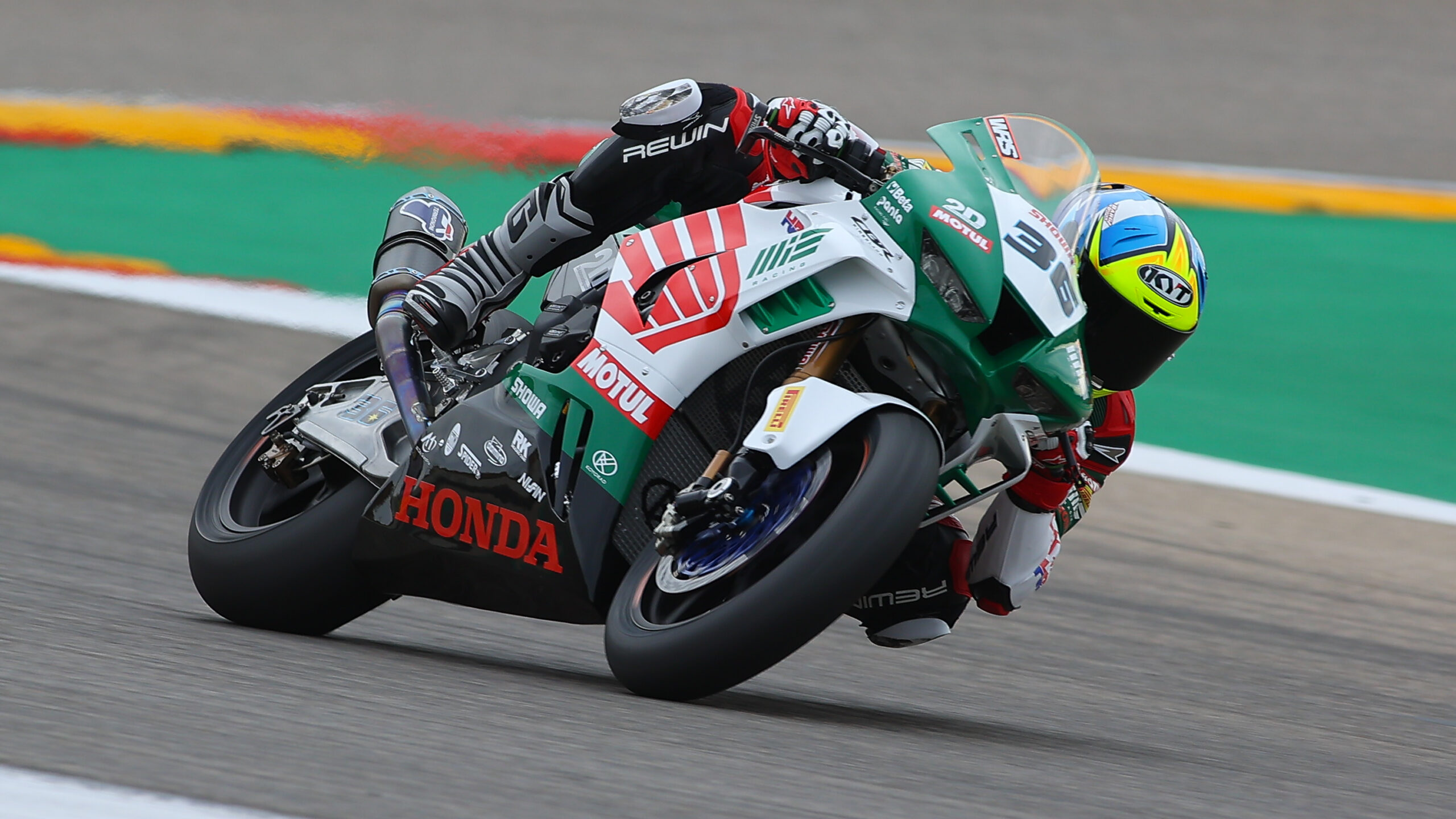 SBK, 2021, Aragón: Honda MIE Racing apresenta cores