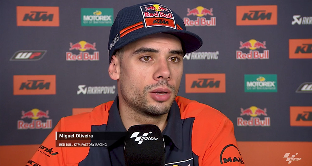 MotoGP, 2021, Jerez: Oliveira comenta os treinos pós-corrida