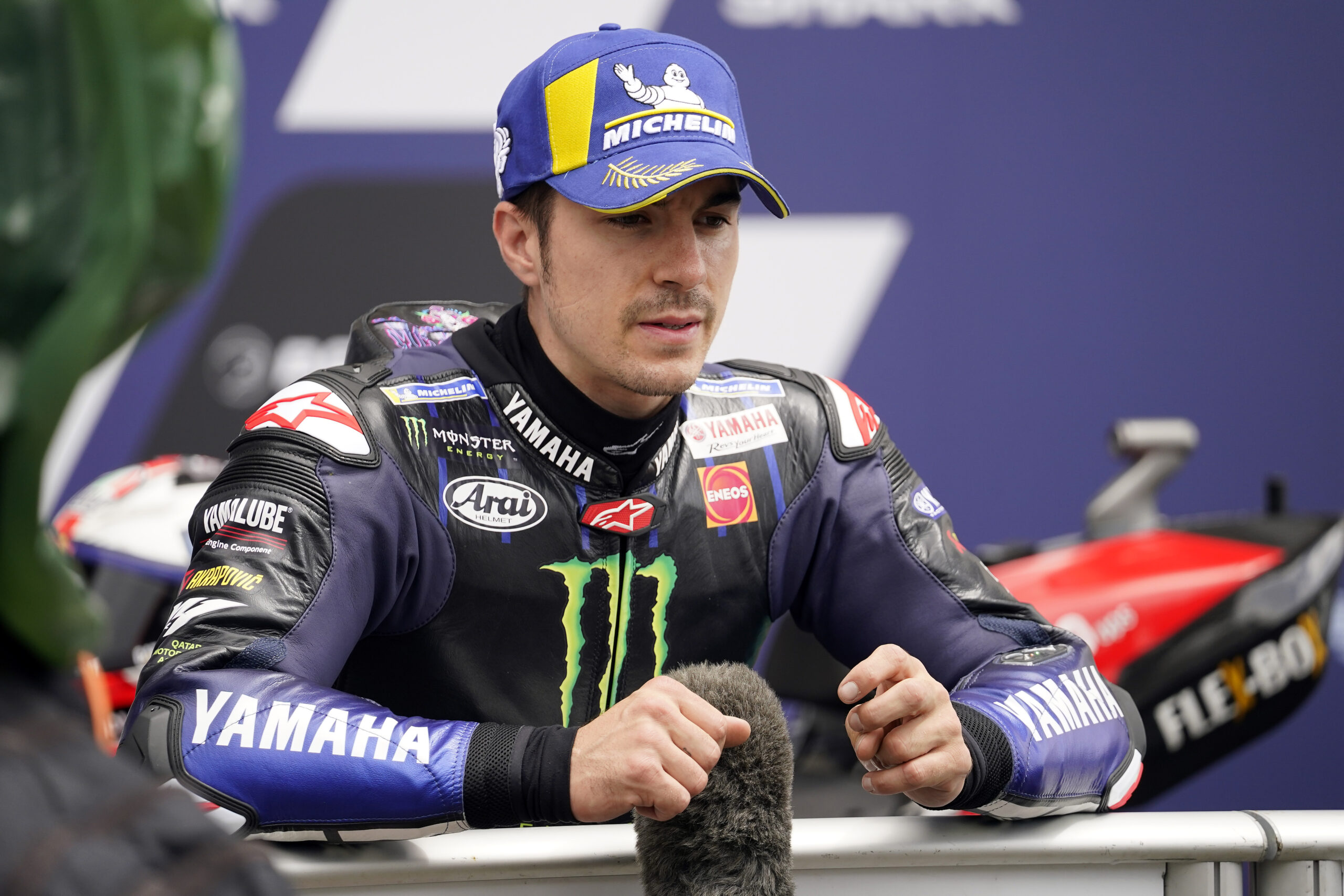 MotoGP, 2021, Le Mans – Viñales (2º): “Cometi erros e isso custou-me a pole”