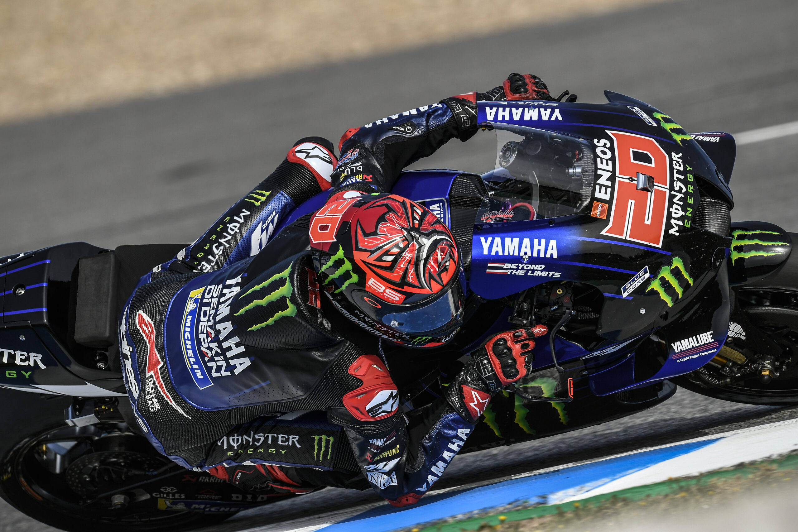 MotoGP, 2021, Jerez – TL4: Quartararo na frente, Oliveira 8º, Marquez Ok!