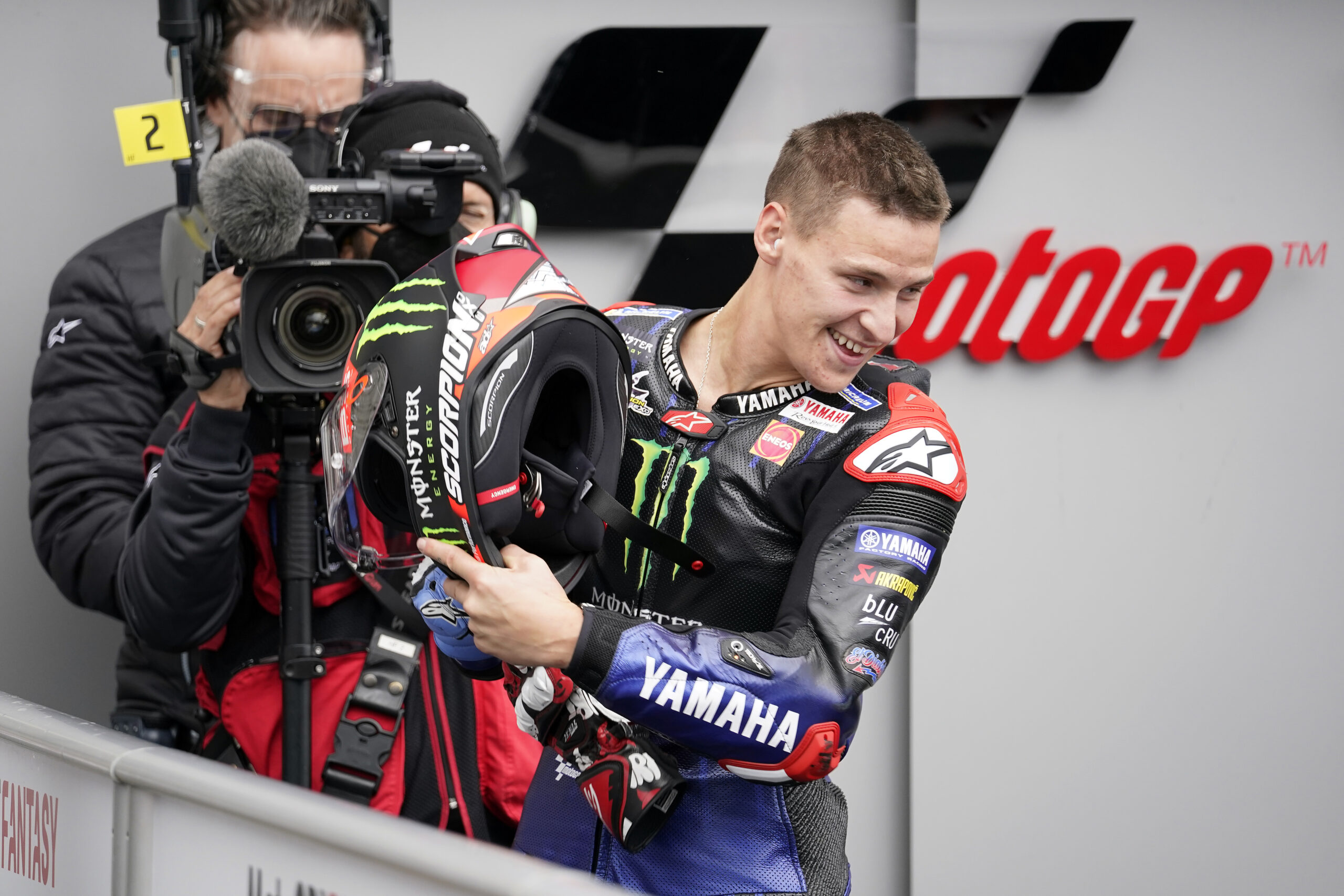 MotoGP, 2021, Le Mans – Quartararo (3º): “Este terceiro lugar sabe a vitória”