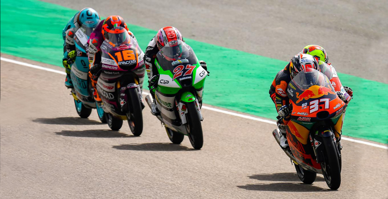 Moto3, 2021, Assen: Acosta chega à frente à Catedral