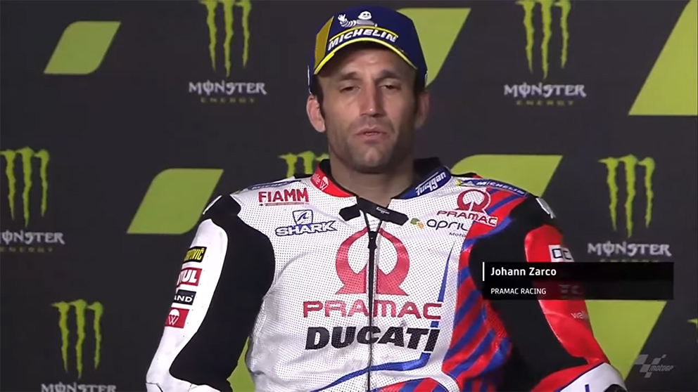 MotoGP, 2021, Catalunha: Jack Miller e a conferência pós-corrida