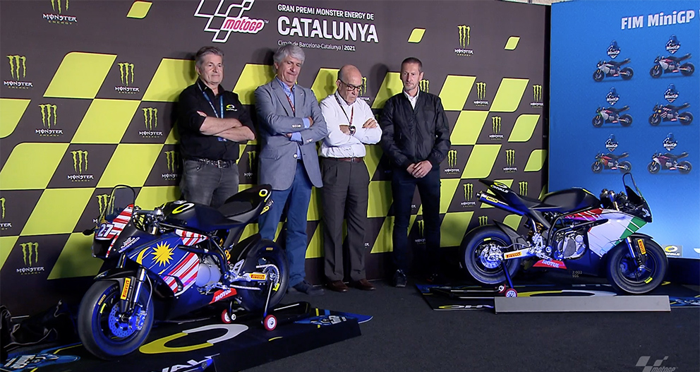 MotoGP, 2021, Catalunha: Mini GP série apresentada em maior detalhe