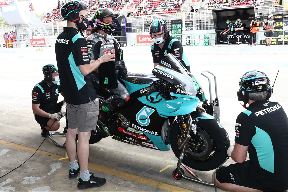 MotoGP, 2021, Sachsenring: A grelha à lupa, Franco Morbidelli