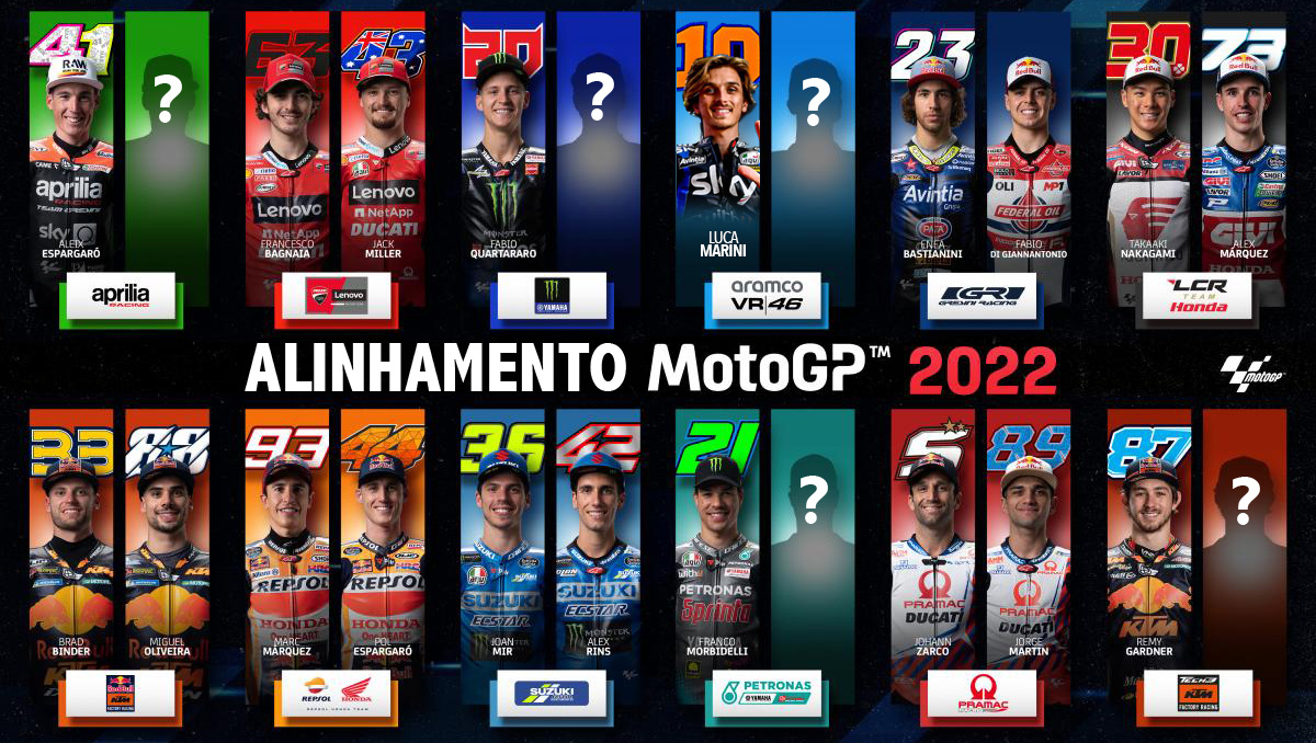 Viñales e Yamaha separados: como está agora a grelha de 2022?