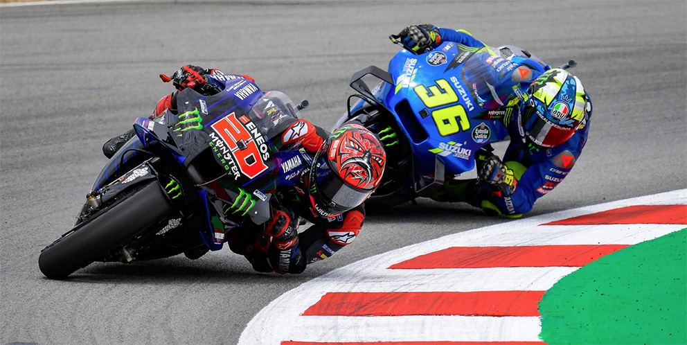 MotoGP,2021, Testes Catalunha: Maverick Viñales o mais rápido no treino pós-corrida, Oliveira em 9º única KTM no Top 10