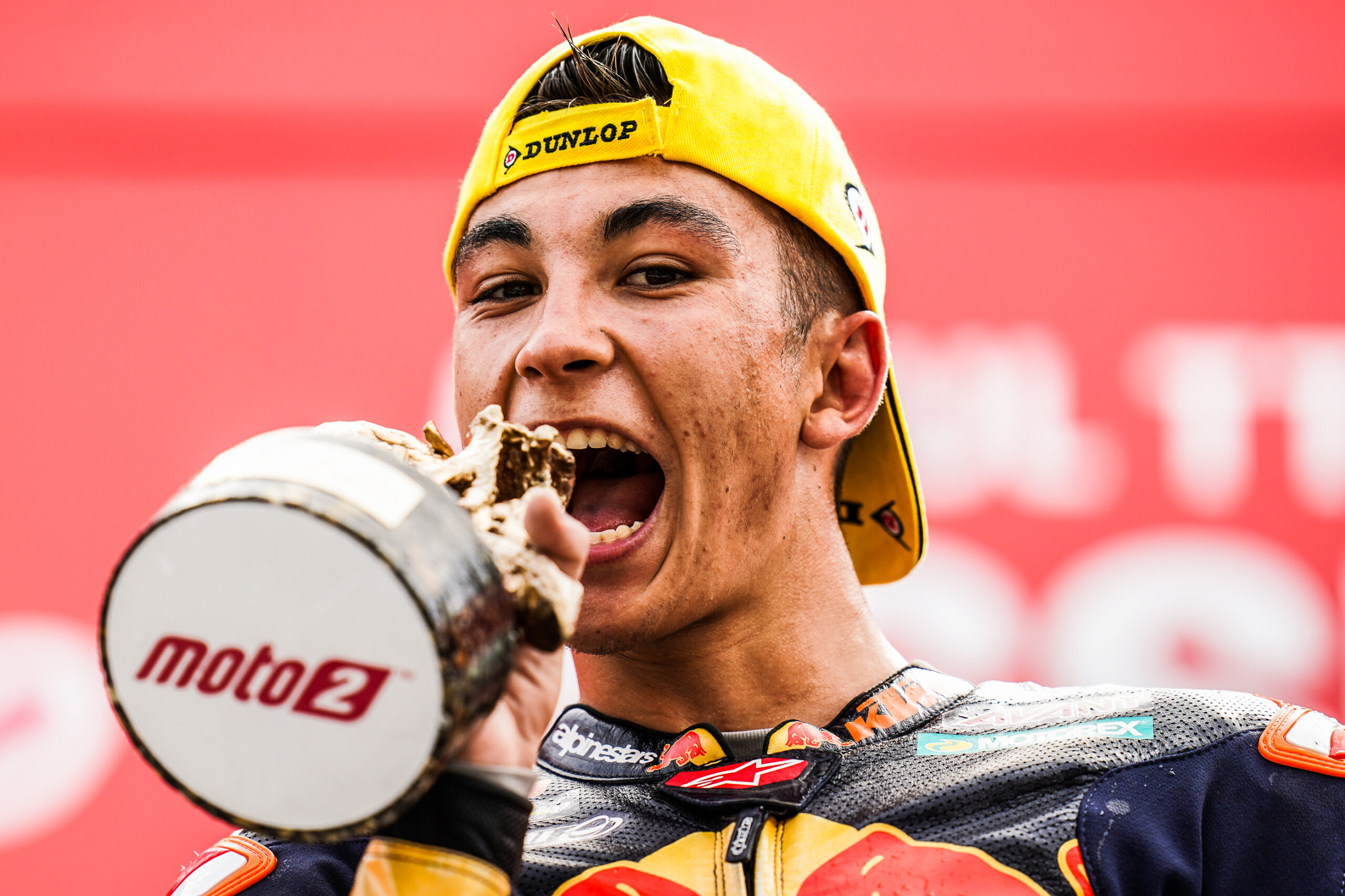 Moto2, 2021, Assen: Sexta subida ao pódio da dupla da KTM Ajo