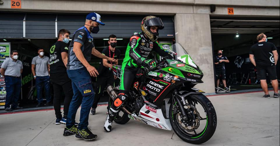 CNV, 2021, SSP300: Tomás Alonso treina em Aragón