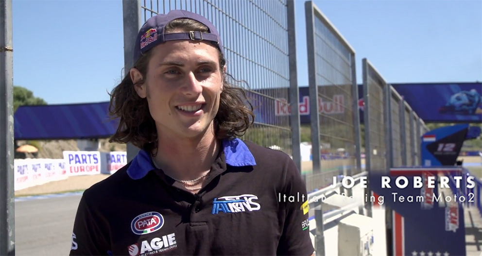 Moto2, 2021: Joe Roberts fala da sua vida em Portugal